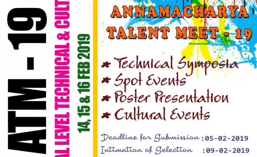 Annamacharya Talent Meet – 19 at AITS, Rajampet