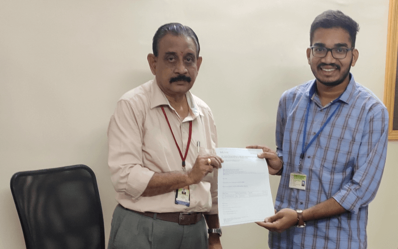 AITS, Hyderabad Student Gets Job in Ediko through Campus Placement Drive