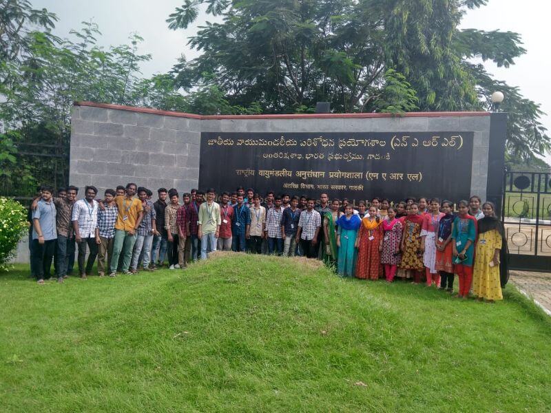 AITS, Tirupati Students Visit National Atmospheric Research Laboratory, Gadanki