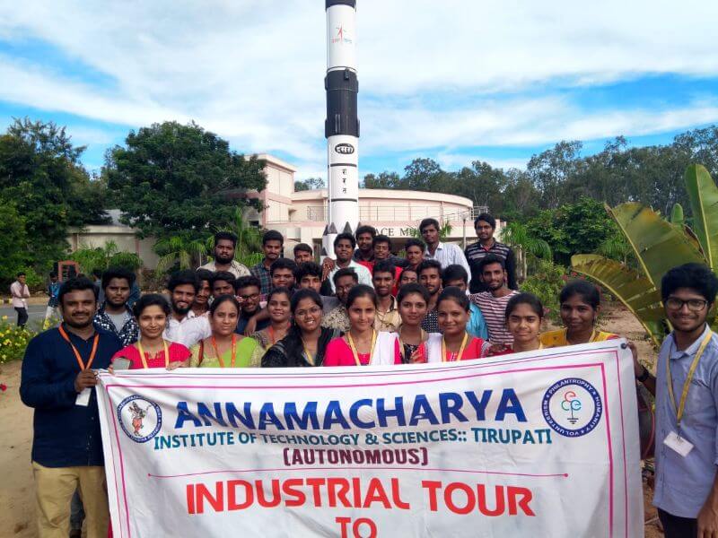 AITS, Tirupati Students Visit Satish Dhawan Space Centre (SDSC) SHAR – ISRO