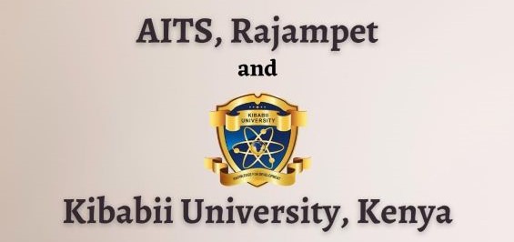 MOU between AITS Rajampet and Kibabii University