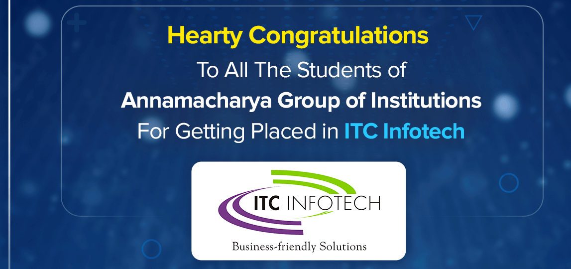 Students Getting Placed In ITC Infotech Placements
